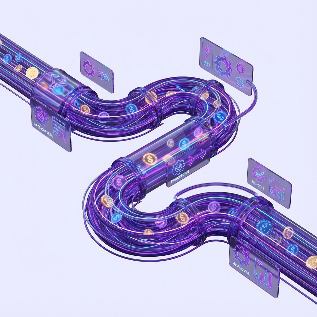 Flujo de entrega automatizado con ingresos