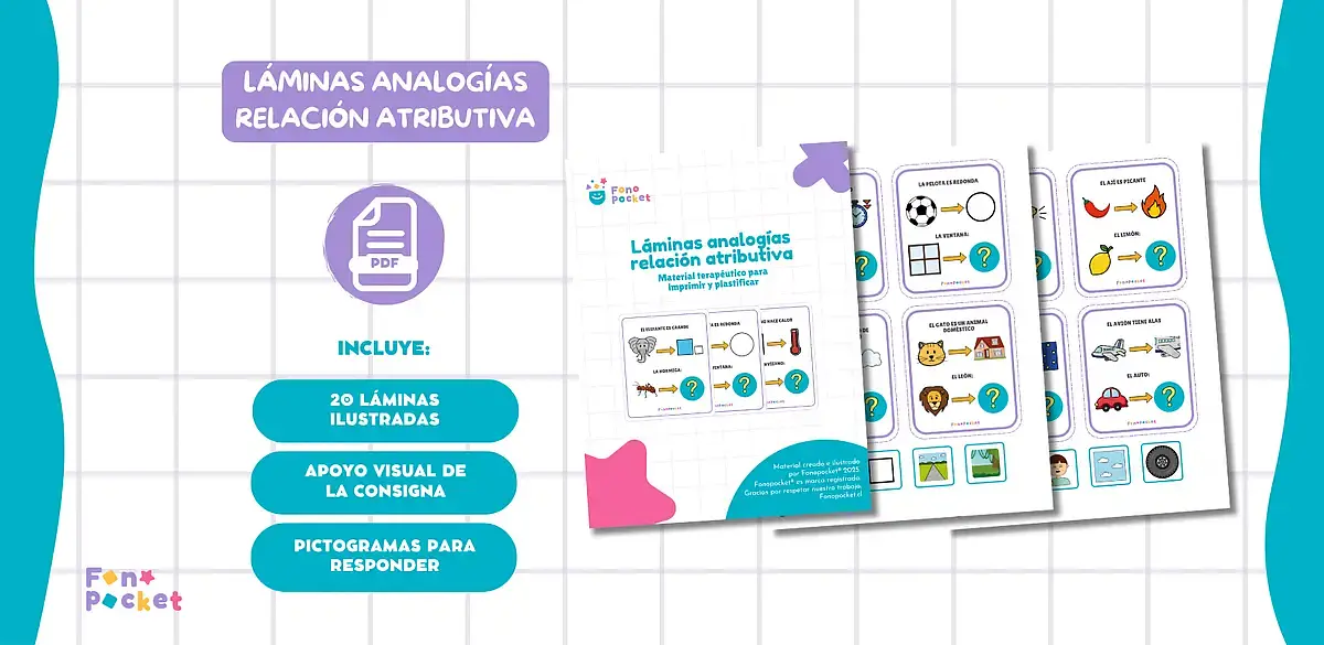 Láminas imprimibles para trabajar analogías relación atributiva fonopocket.png