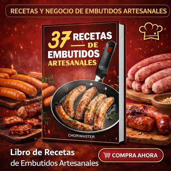 37 recetas de embutidos artesanales