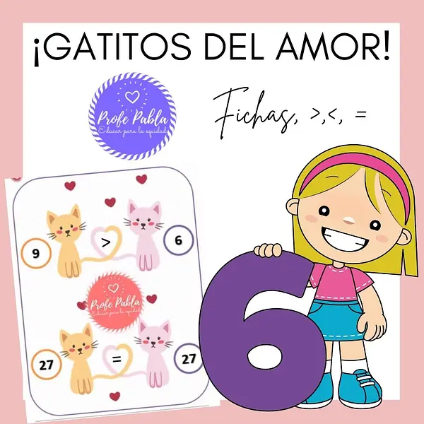 Gatitos del amor, ><=