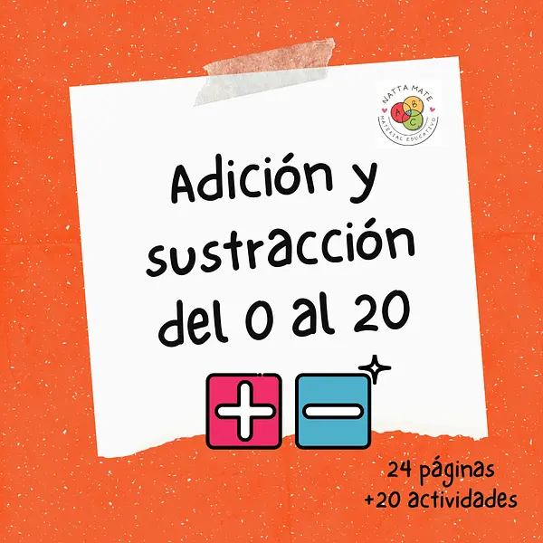 Adición y Sustracción del 0 al 20