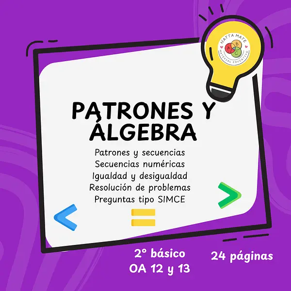 Patrones y álgebra 2