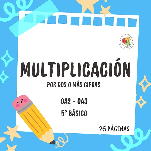 Multiplicación de números naturales de dos dígitos por dos dígitos