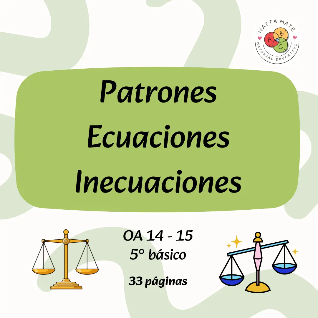 Patrones y álgebra 5