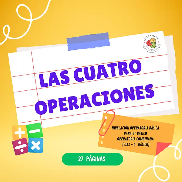 Las cuatro operaciones 6