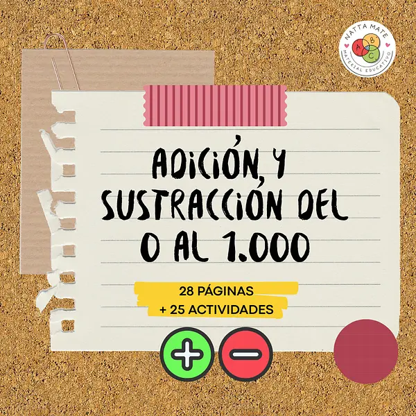 Adición y Sustracción del 0 al 1.000
