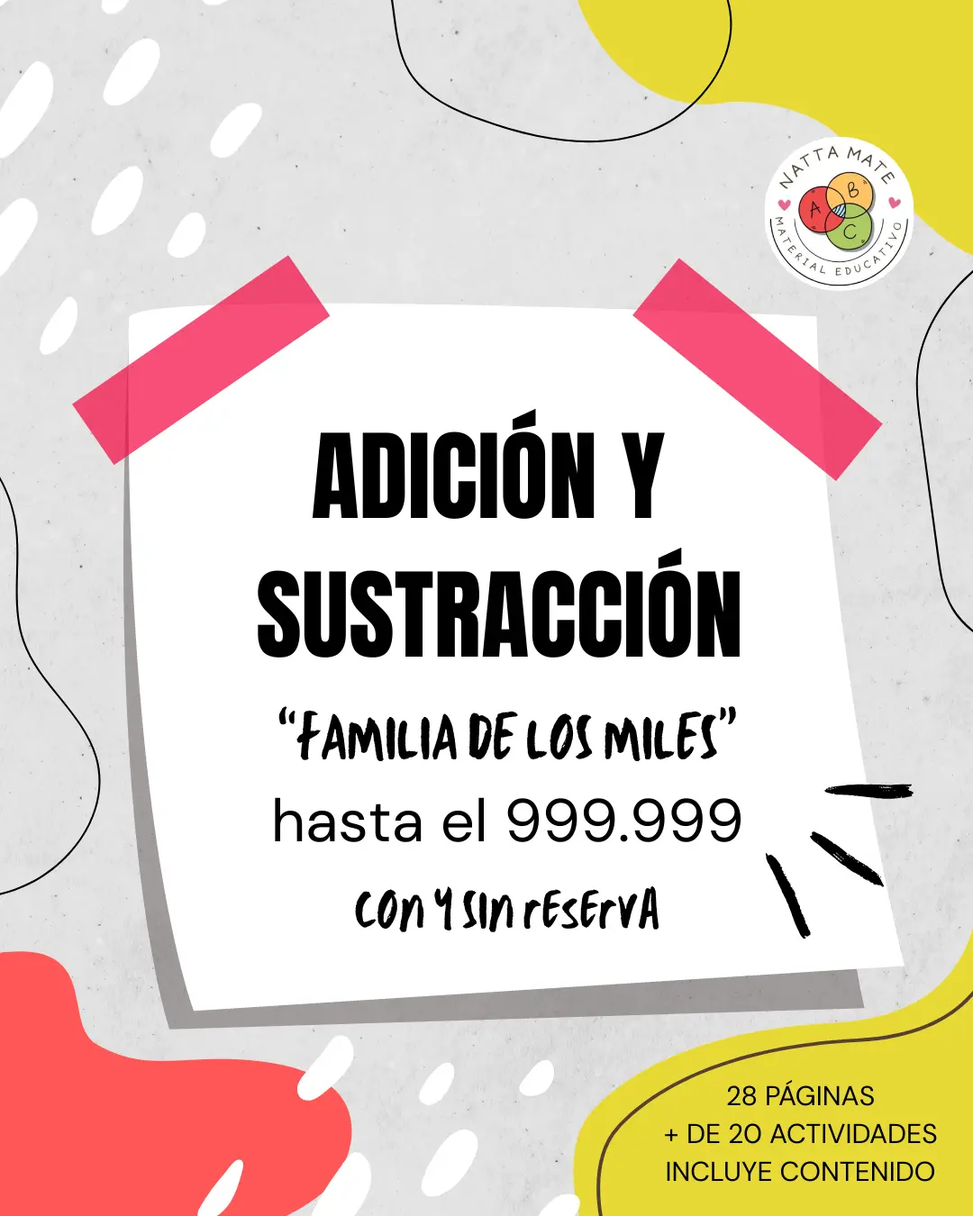 Adición y Sustracción hasta el 999999