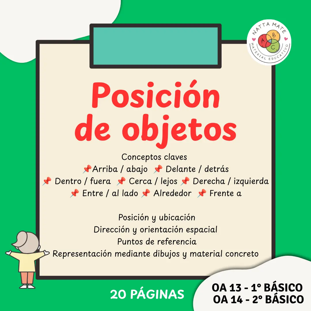 Posición de objetos 1 - 2
