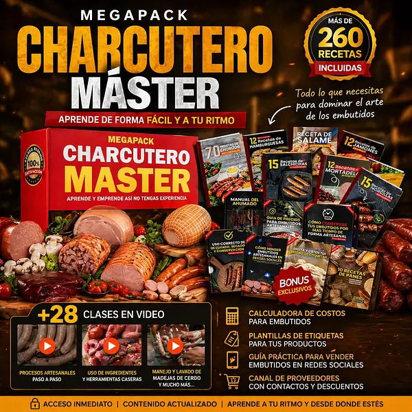 Charcutero Master – Pack Completo