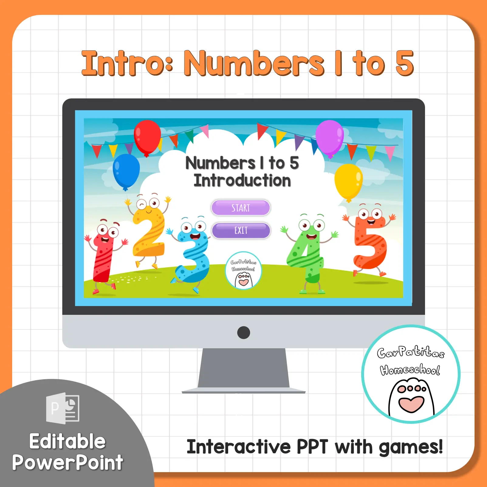 Numbers 1 to 5 (Intro)
