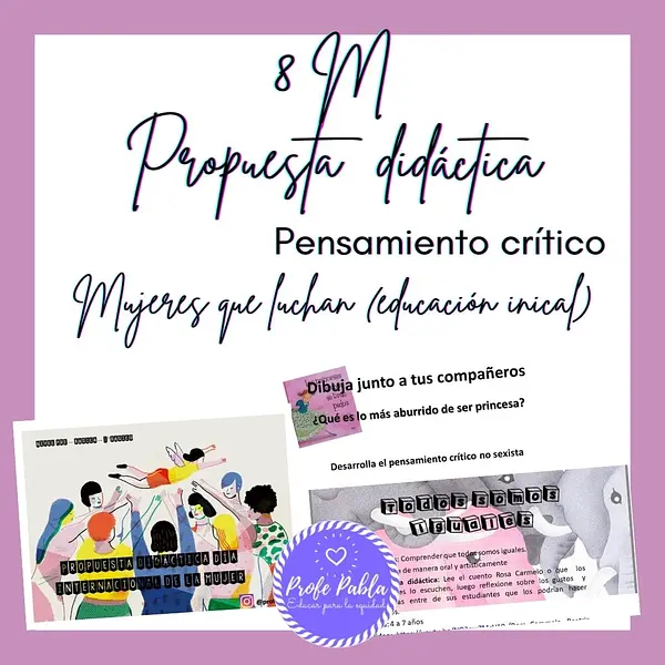 Mujeres que luchan (Pre - básica)