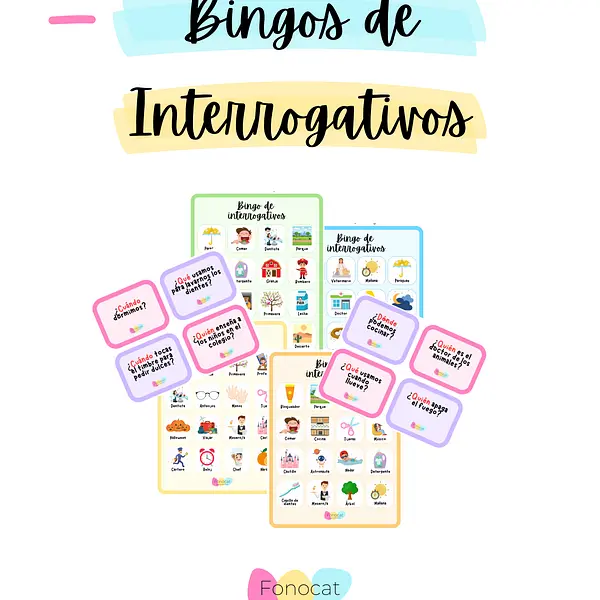 Bingo de Interrogativos