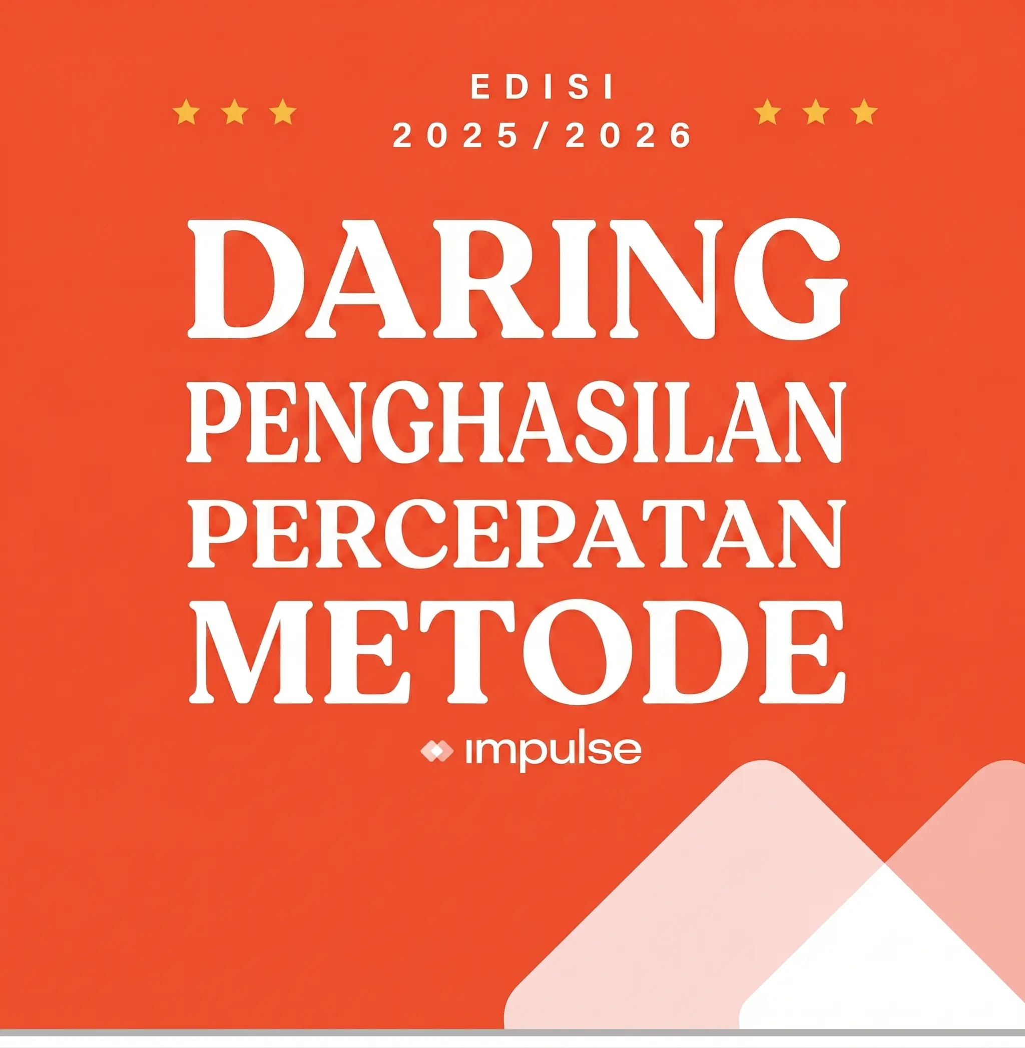 Metode percepatan penghasilan online