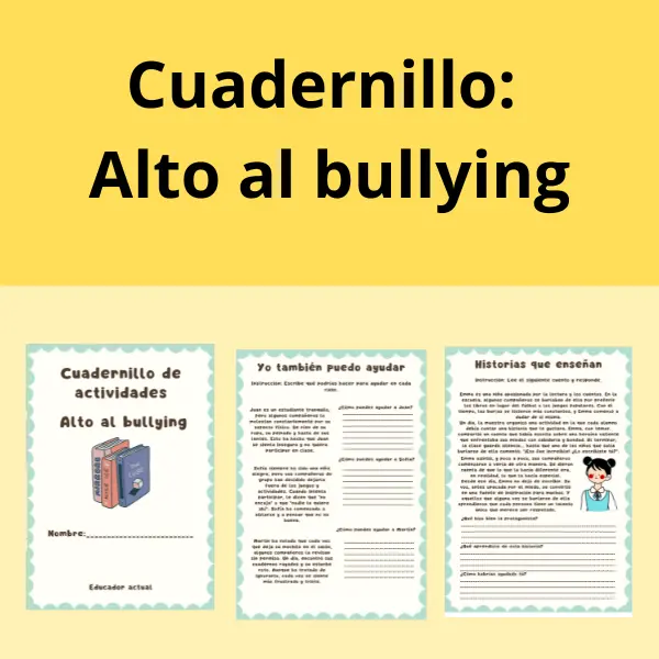 Cuadernillo: Alto al bullying