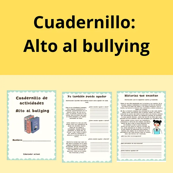 Cuadernillo: Alto al bullying