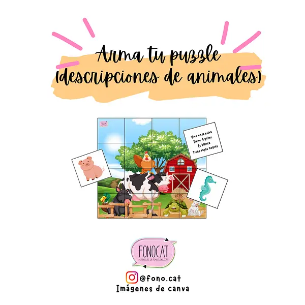 Arma tu Puzzle (descripciones)