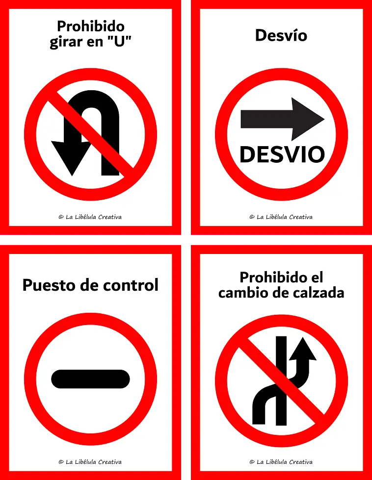 SEÑALES DE TRANSITO FLASH CARDS - OBLIGATORIAS - ROJAS - ESPAÑOL_g823.png