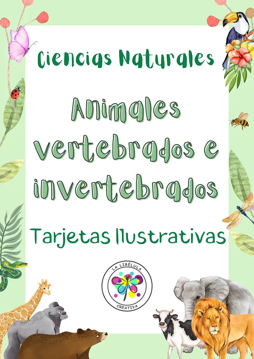 VERTEBRADOS E INVERTEBRADOS ANIMALES TARJETAS ILUSTRATIVAS.png