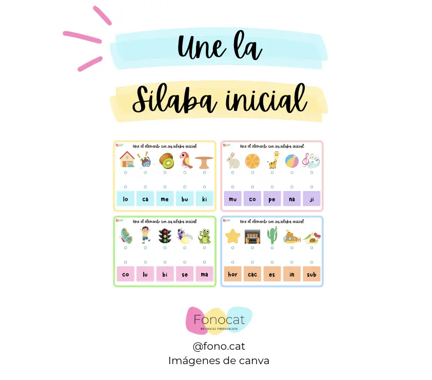 Une la Sílaba (Inicial y Final)