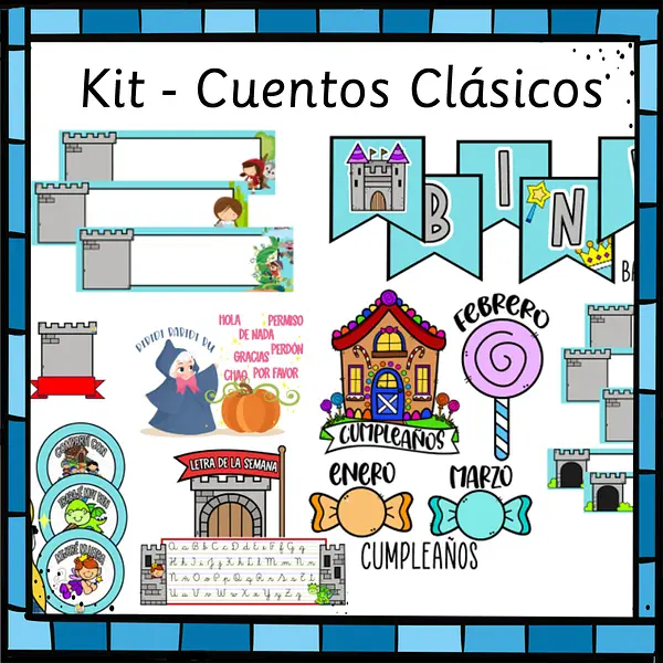 Pack sala de clase - CUENTOS CLÁSICOS