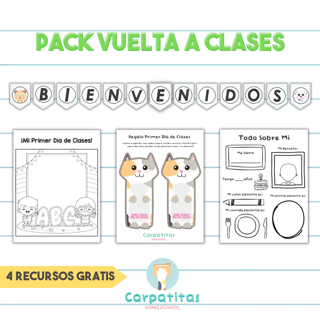 Gratis Pack Vuelta a Clases