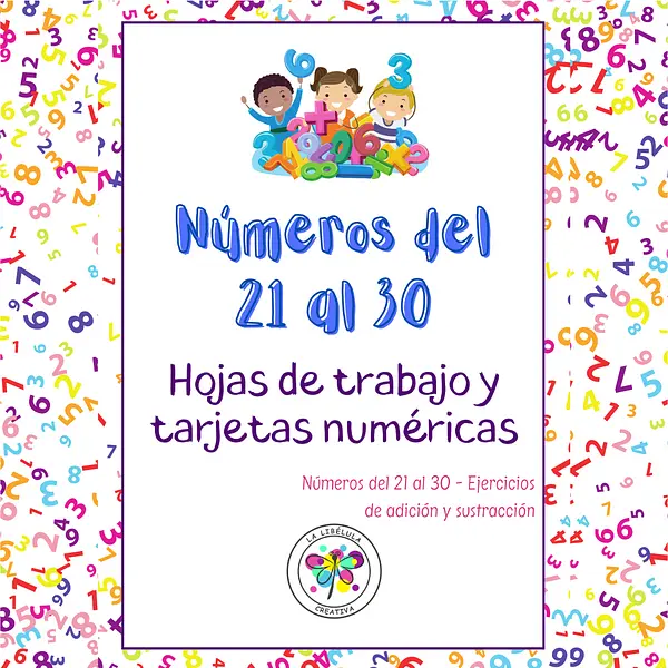 Spanish Numbers 21 30 Adition Subtraction Math Números Adición Sustracción