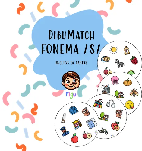 DibuMatch fonema /s/