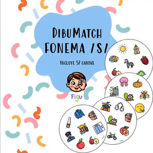 DibuMatch fonema /s/