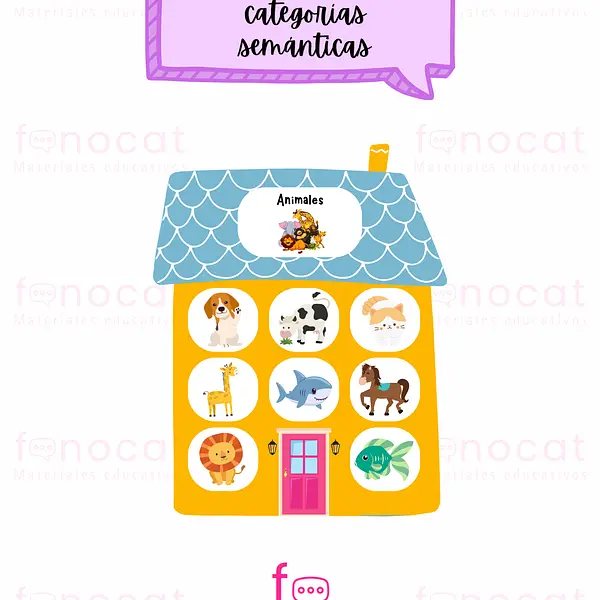 Casitas de Categorías Semánticas