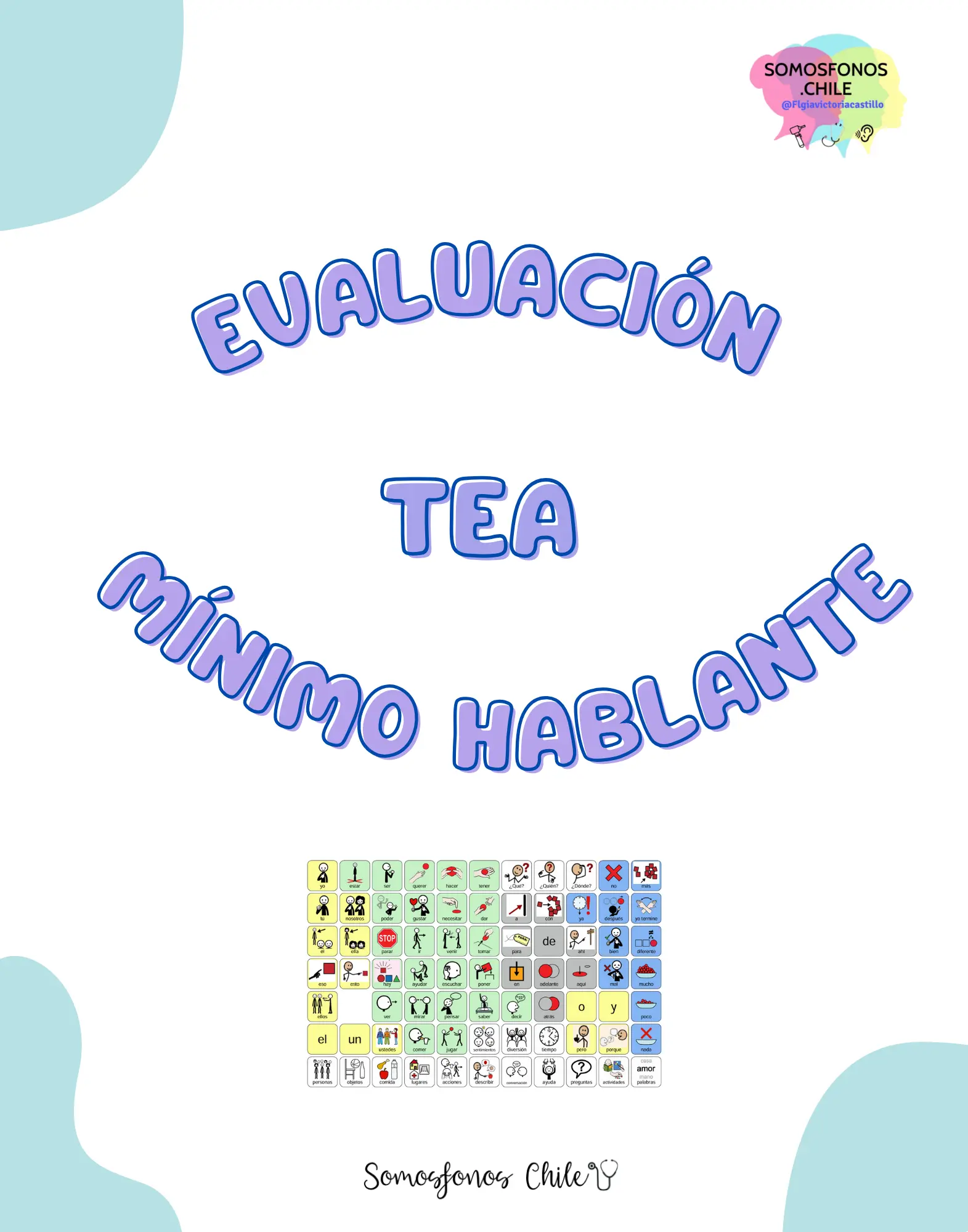 PAUTA EVALUACION TEA- MINIMO HABLANTE