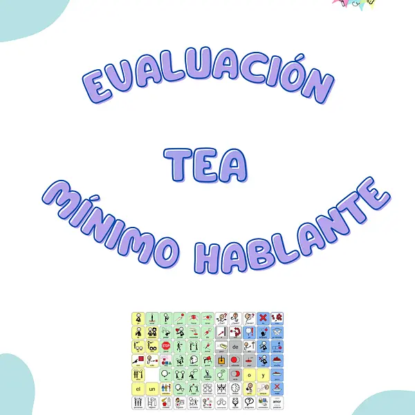 PAUTA EVALUACION TEA- MINIMO HABLANTE