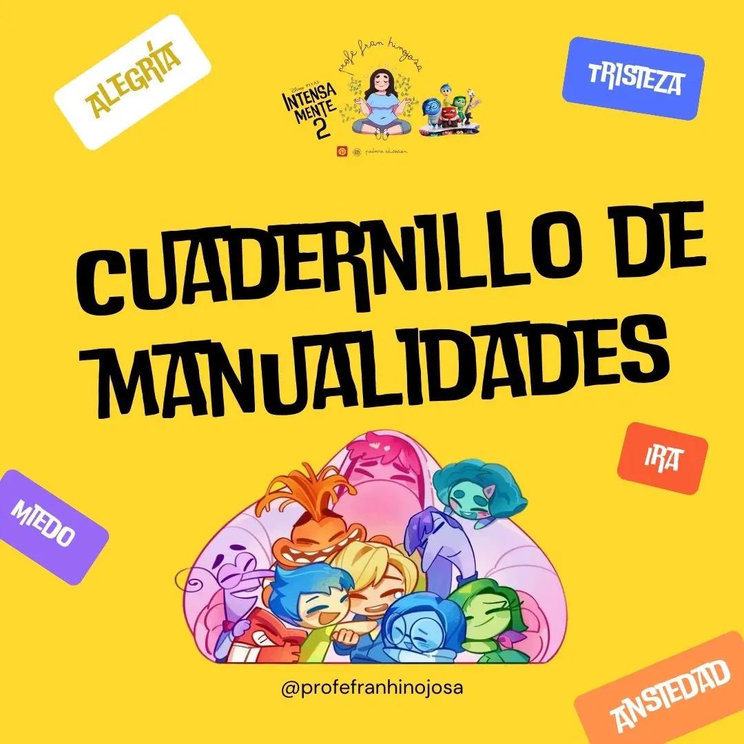 Cuadernillo de manualidades intensamente