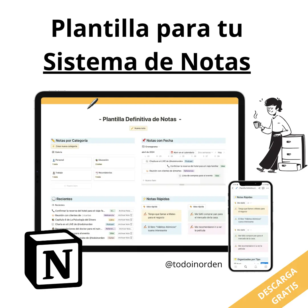 Plantilla de Notas ✏️