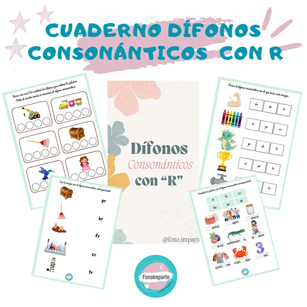 Cuaderno Dífonos Consonánticos con R