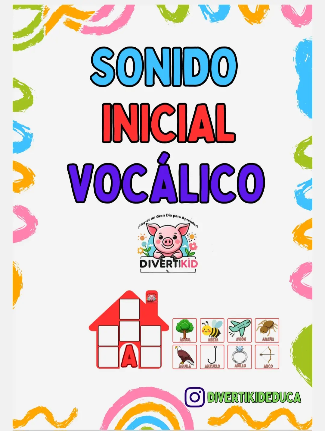 Sonido Inicial Vocálico "Casitas"