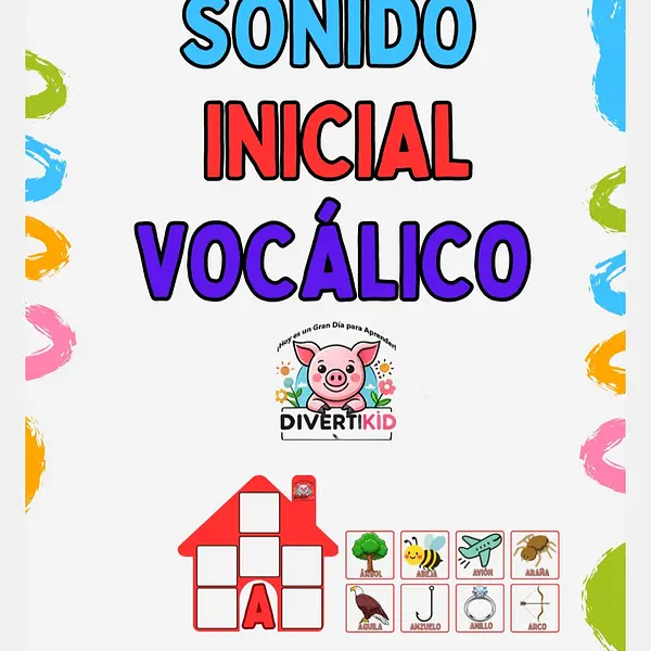 Sonido Inicial Vocálico "Casitas"