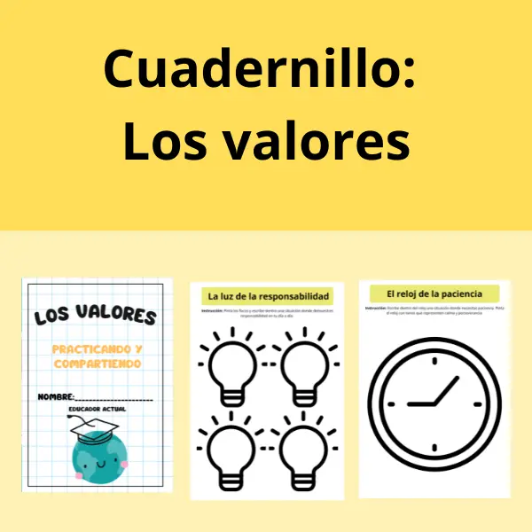 Cuadernillo: Los valores