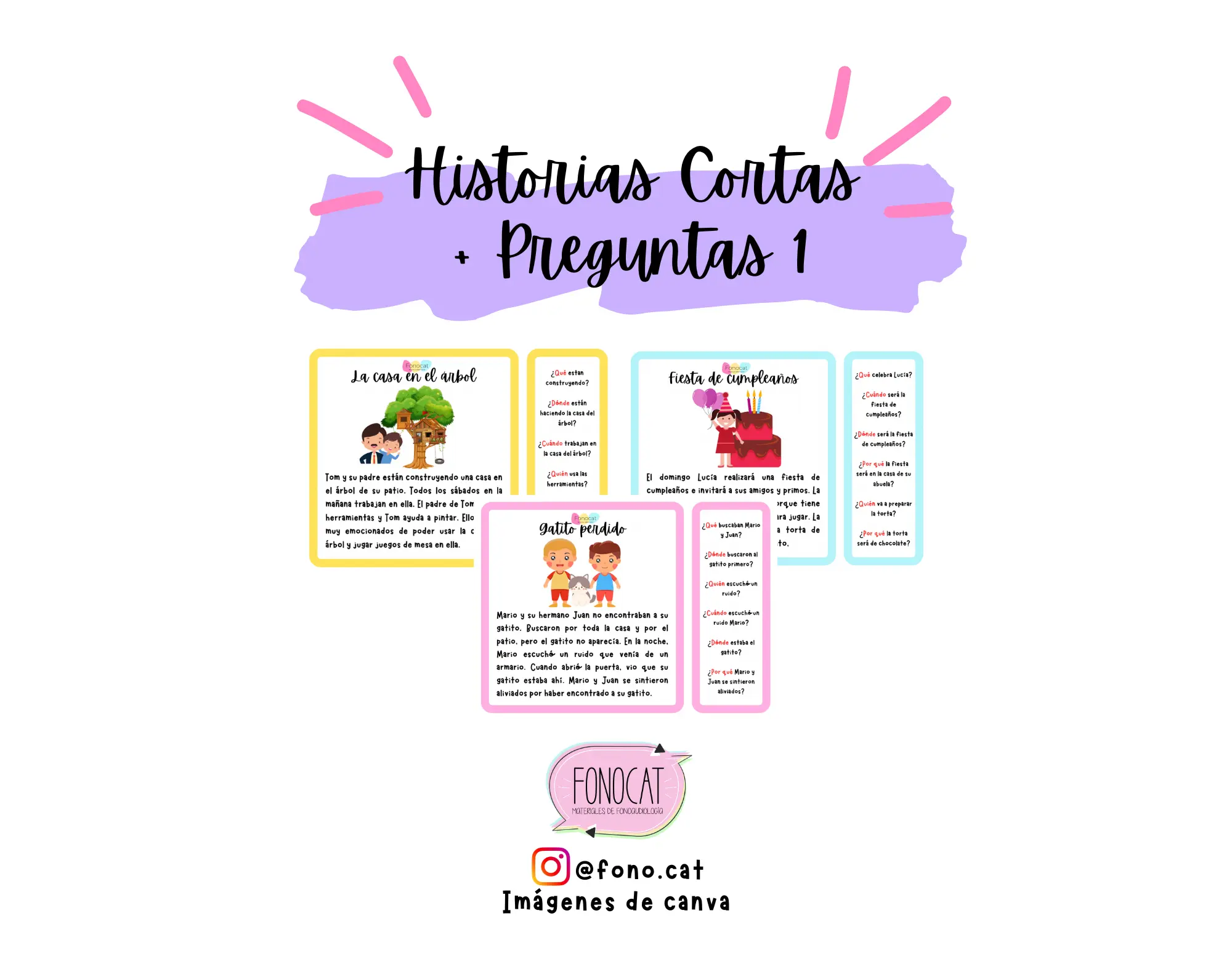 Historias Cortas + Preguntas 1