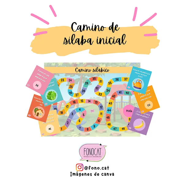 Camino de sílaba inicial