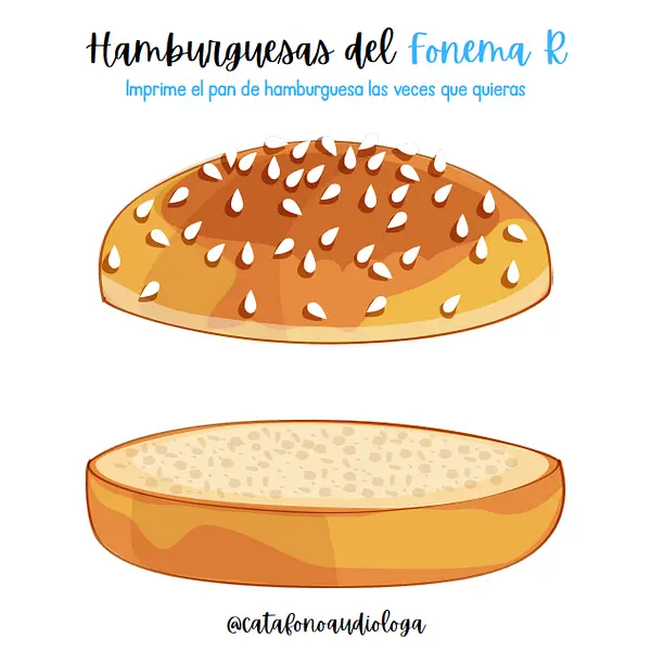 Pack Hamburguesas de Fonemas