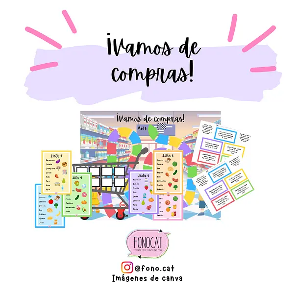 ¡Vamos de compras!