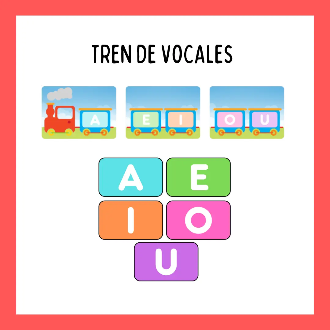 TREN DE LAS VOCALES