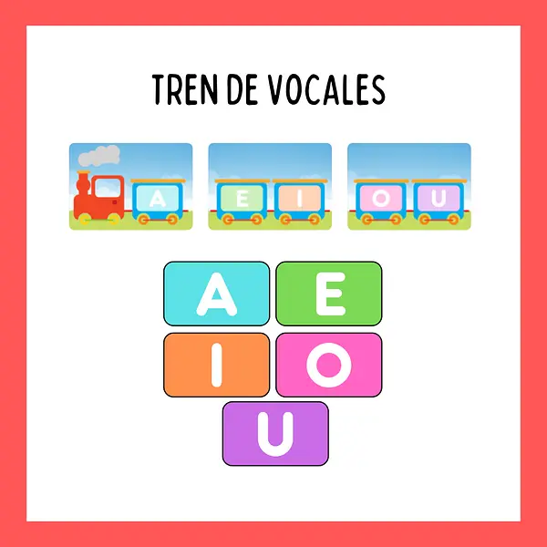 TREN DE LAS VOCALES