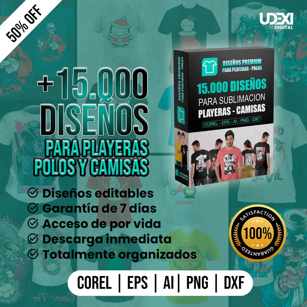 Super Pack de diseños para Camisetas - polos