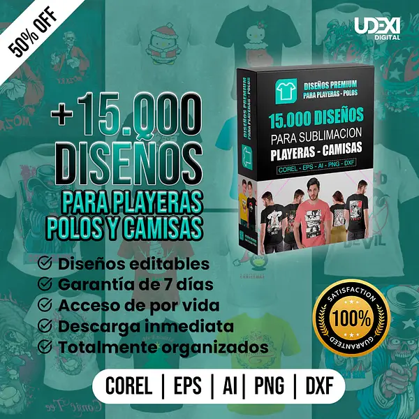 Super Pack de diseños para Camisetas - polos