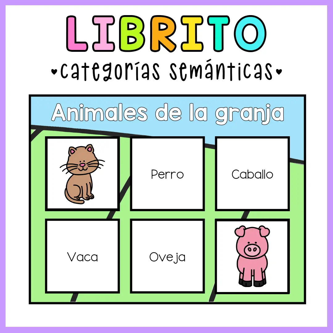 LIBRITO CATEGORIAS SEMÁNTICAS