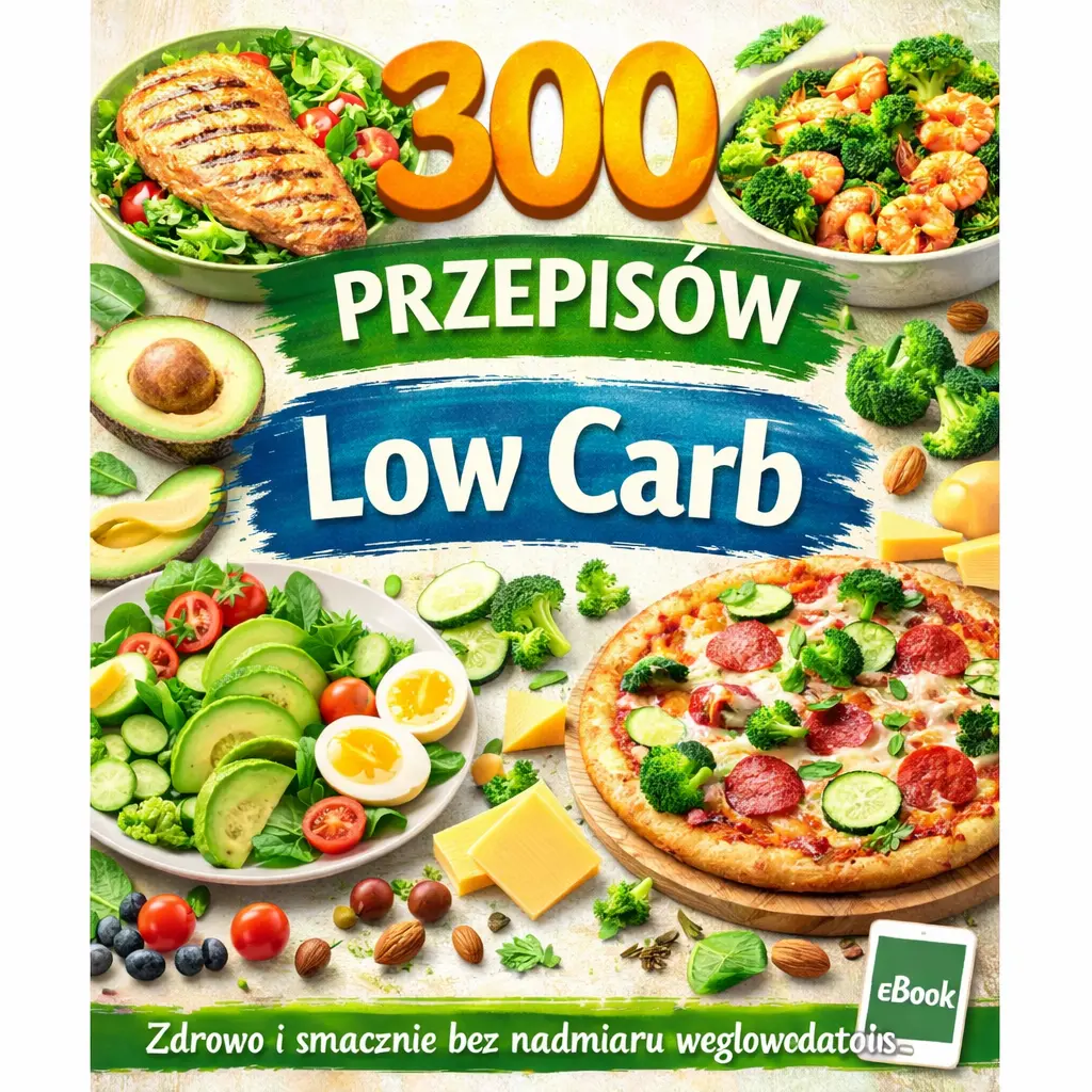 300 przepisów Low Carb