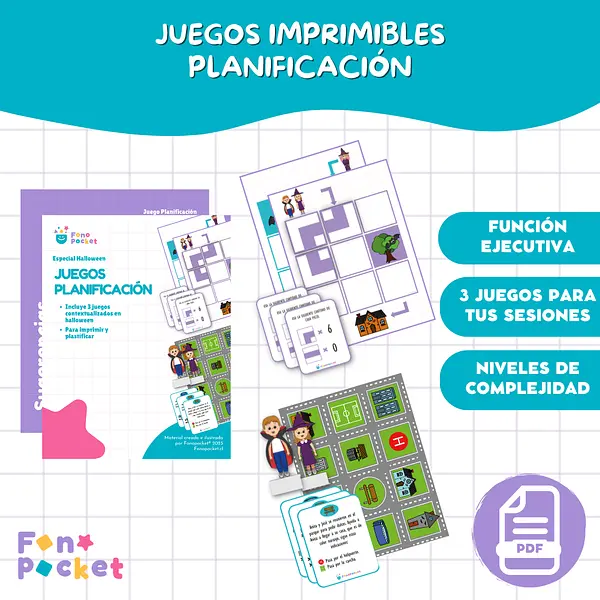 Juegos Planificación Versión Halloween
