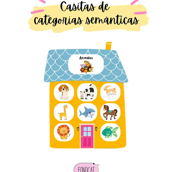 Casitas de Categorías Semánticas