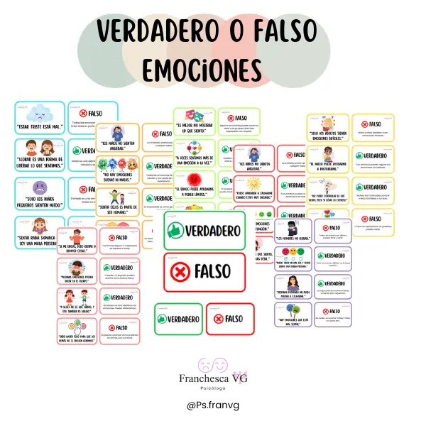 Verdadero o Falso: Las Emociones
